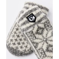 Hestra Ullvotter, , Kids' Nordic, Grey/Offwhite Discount