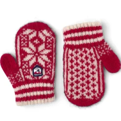 Hestra Ullvotter, , Kids' Nordic, Red/Offwhite Sale
