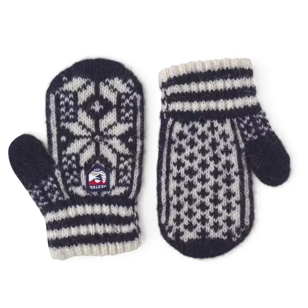 Hestra Ullvotter, , Kids' Nordic, Navy/Offwhite Outlet