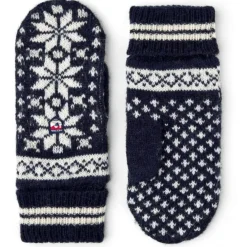 Hestra Ullvotter, , Nordic Junior, Navy/Offwhite Hot