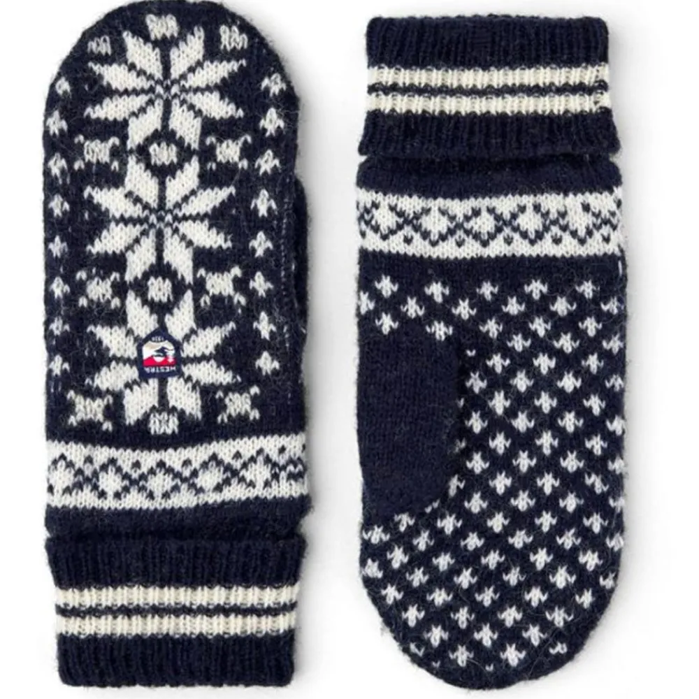 Hestra Ullvotter, , Nordic Junior, Navy/Offwhite Hot