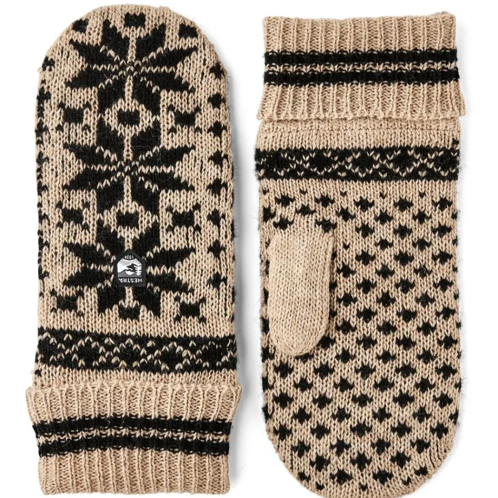 Hestra Ullvotter, , Nordic Junior, Beige/Black Discount