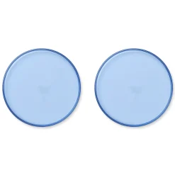 Liewood Uma tallerken 2pk, Surf Blue,