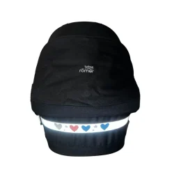 4ME Universalt Refleksbånd til barnevogn, , Hjerter Clearance