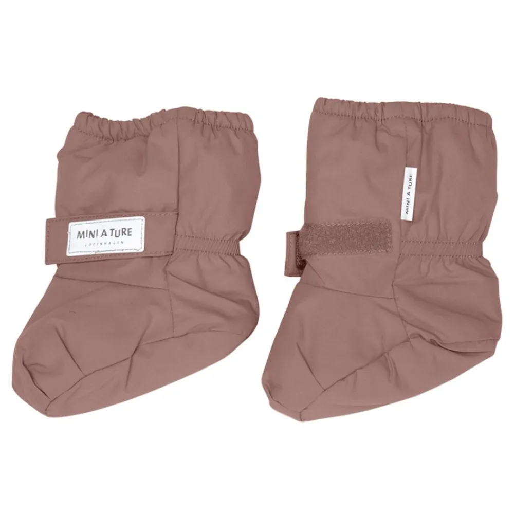MINI A TURE Utendørssokker, , Winn Fleece, Light Plum