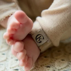 Gullkorn Vakke Ull Babybukse, Design, Beige Hot