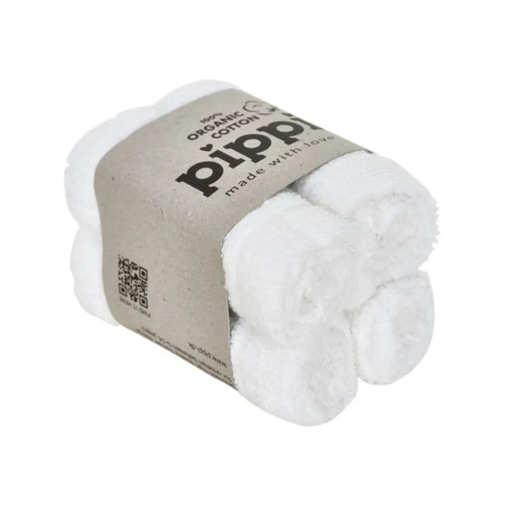 Pippi Vaskeklut, , White , 4pk
