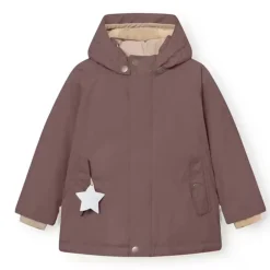 MINI A TURE Vinterjakke, , Wally, Peppercorn Plum