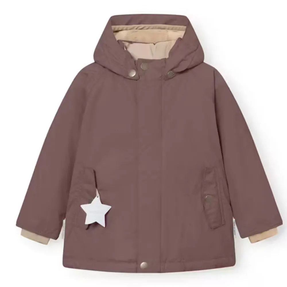 MINI A TURE Vinterjakke, , Wally, Peppercorn Plum