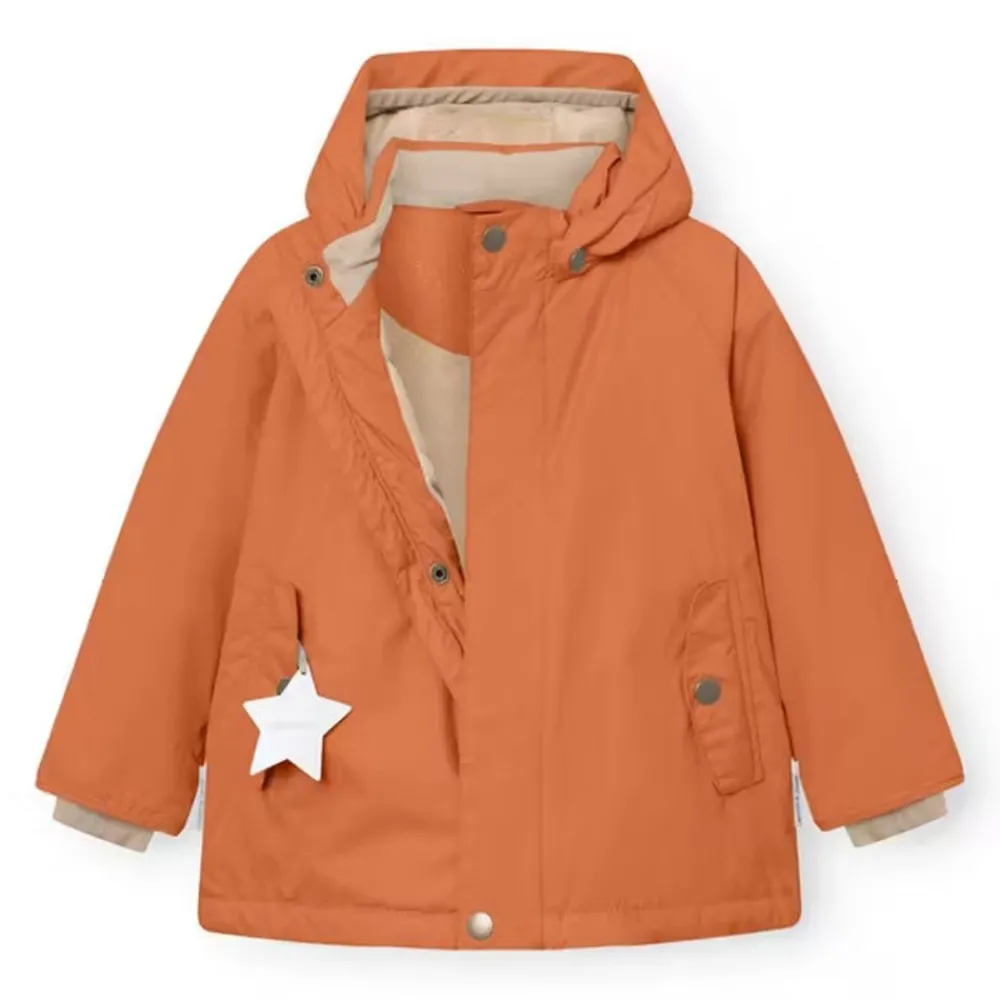 MINI A TURE Vinterjakke, , Wally, Leather Brown Hot