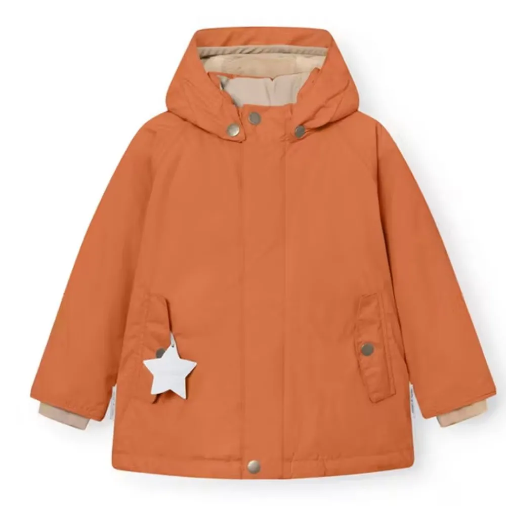 MINI A TURE Vinterjakke, , Wally, Leather Brown Hot