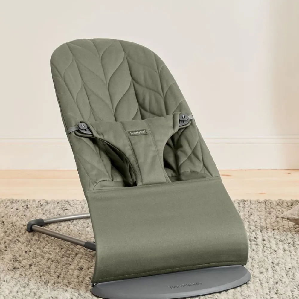 Babybjørn Vippestol, , Bliss, Vevd, Grønn Sale