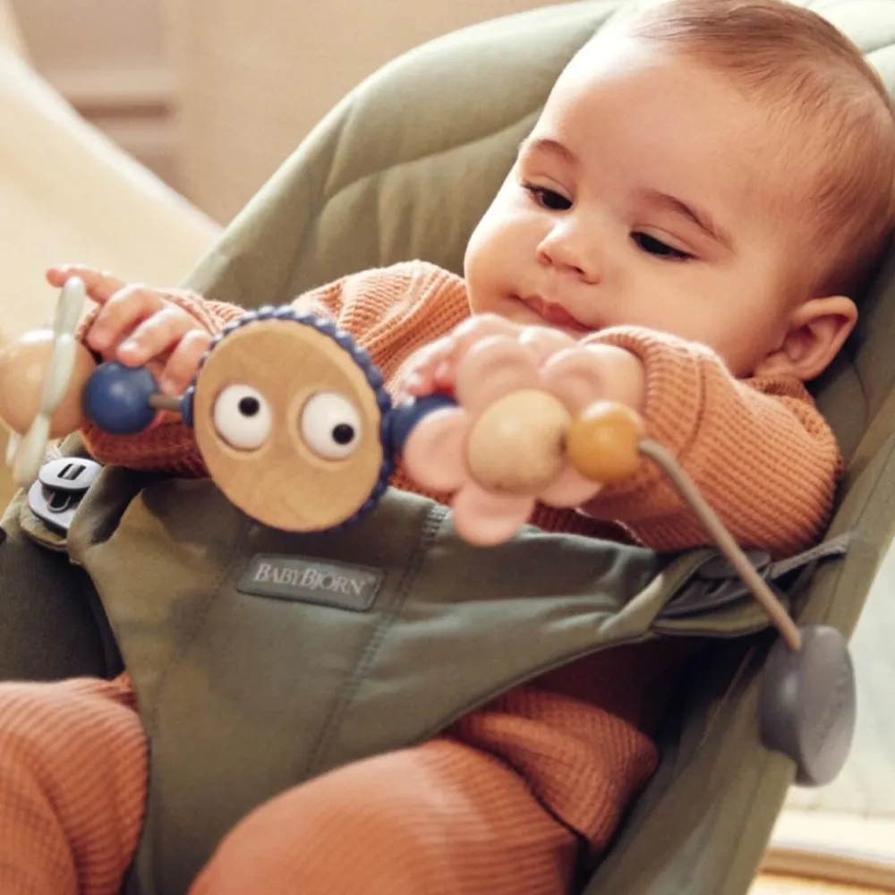 Babybjørn Vippestol, , Bliss, Vevd, Grønn Sale