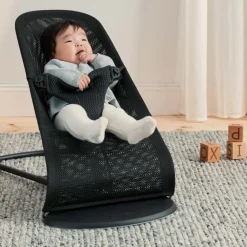 Babybjørn Vippestol, , Bliss, Mesh, Svart Sale