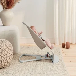 Babybjørn Vippestol, , Bliss, 3D-jersey, Lys Beige