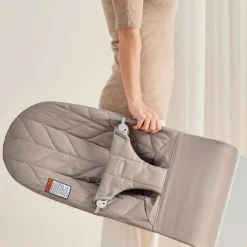 Babybjørn Vippestol, , Bliss, Vevd, Sandgrå Outlet