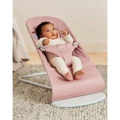 Babybjørn Vippestol, , Bliss, Vevd, Rosa Best