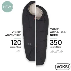 Voksi Vognpose, ®, Adventure North, Black-Seashell Sand Discount