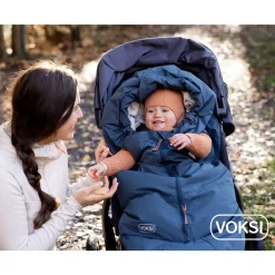 Voksi Vognpose, ®, Adventure, Poppy Blue-Seashell Sand Sale