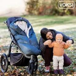 Voksi Vognpose, ®, Adventure, Poppy Blue-Seashell Sand Sale