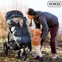 Voksi Vognpose, ®, Adventure, Poppy Blue-Seashell Sand Sale