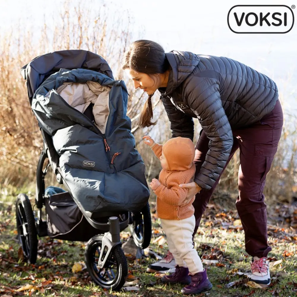 Voksi Vognpose, ®, Adventure, Poppy Blue-Seashell Sand Sale