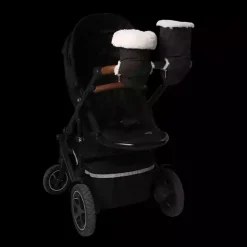 Tinkafu Vognvotter Merinoull, , Zipper, Hvit Hot