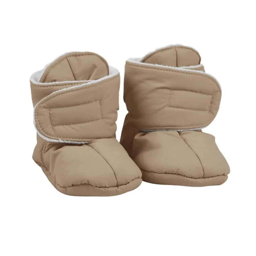 Voksi Baby Booties, Dark Sand Best