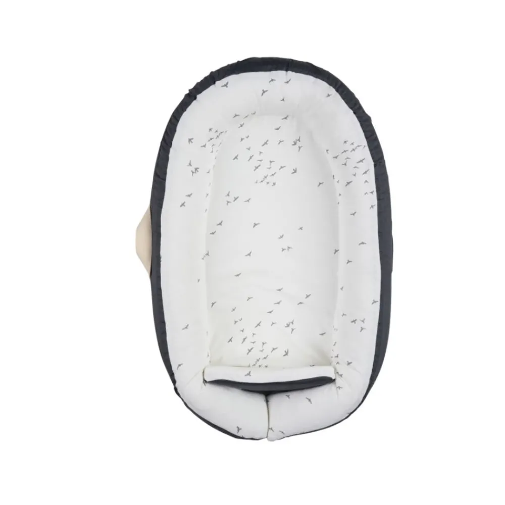 Voksi Babynest Premium, Dark Grey-Flying Sale