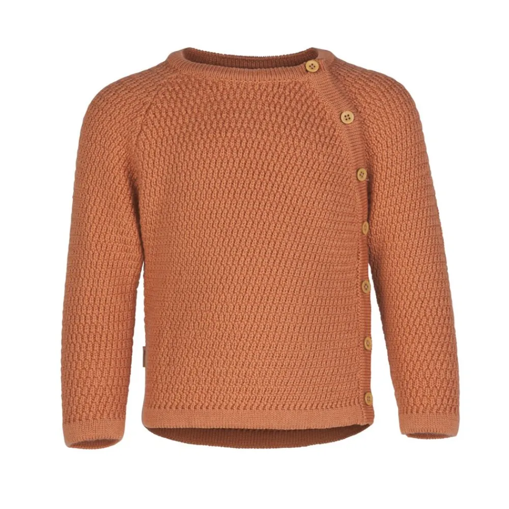Voksi ® Wool, Cardigan, Honeycomb, Sandstone Peach Best