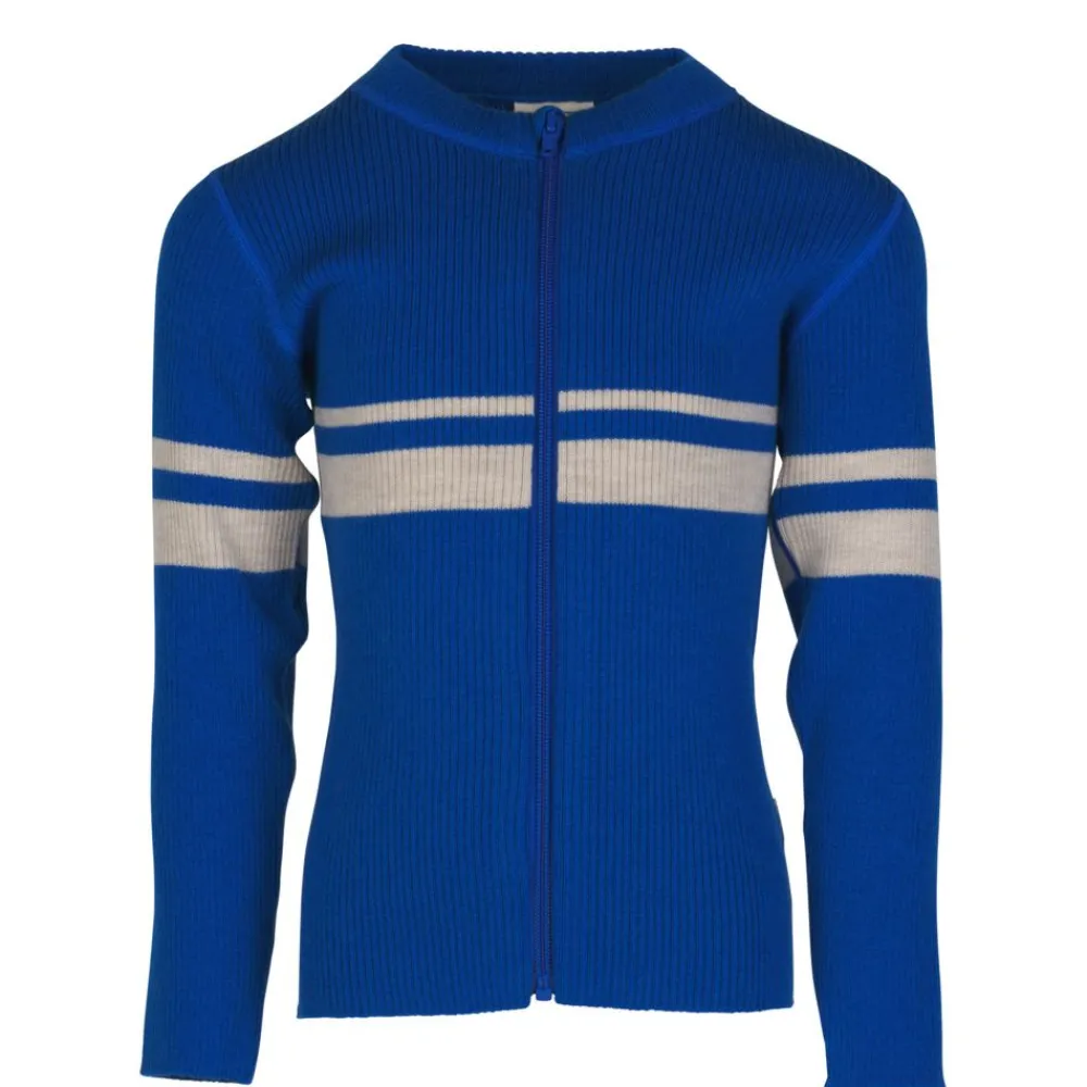 Voksi ® Wool, Merinoull Jakke Rib, Twilight Blue Online