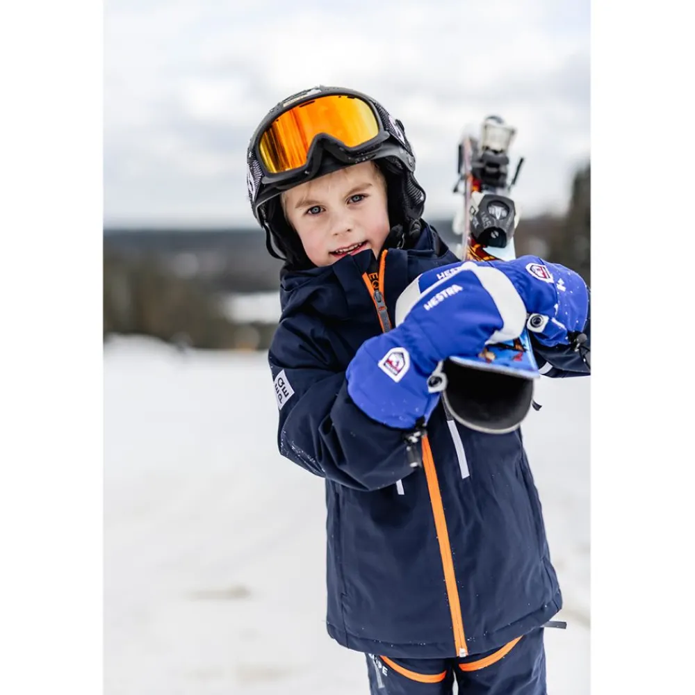 Hestra Votter, , Army Leather Heli Ski Jr, Sort Clearance