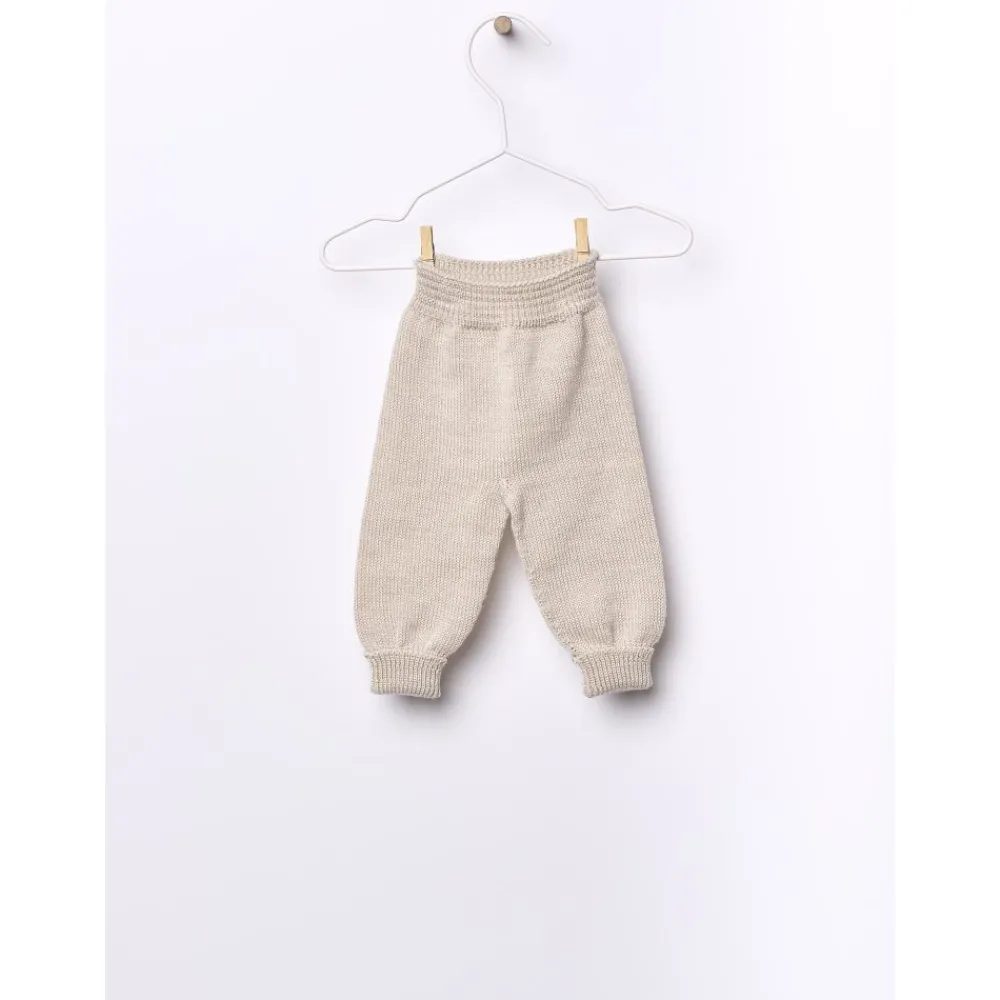 Wedoble Bukse, Merinoull, Beige Discount