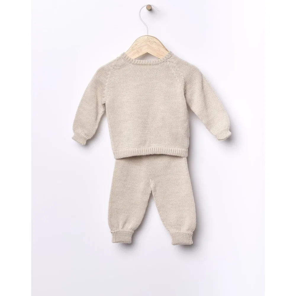 Wedoble Bukse, Merinoull, Beige Discount