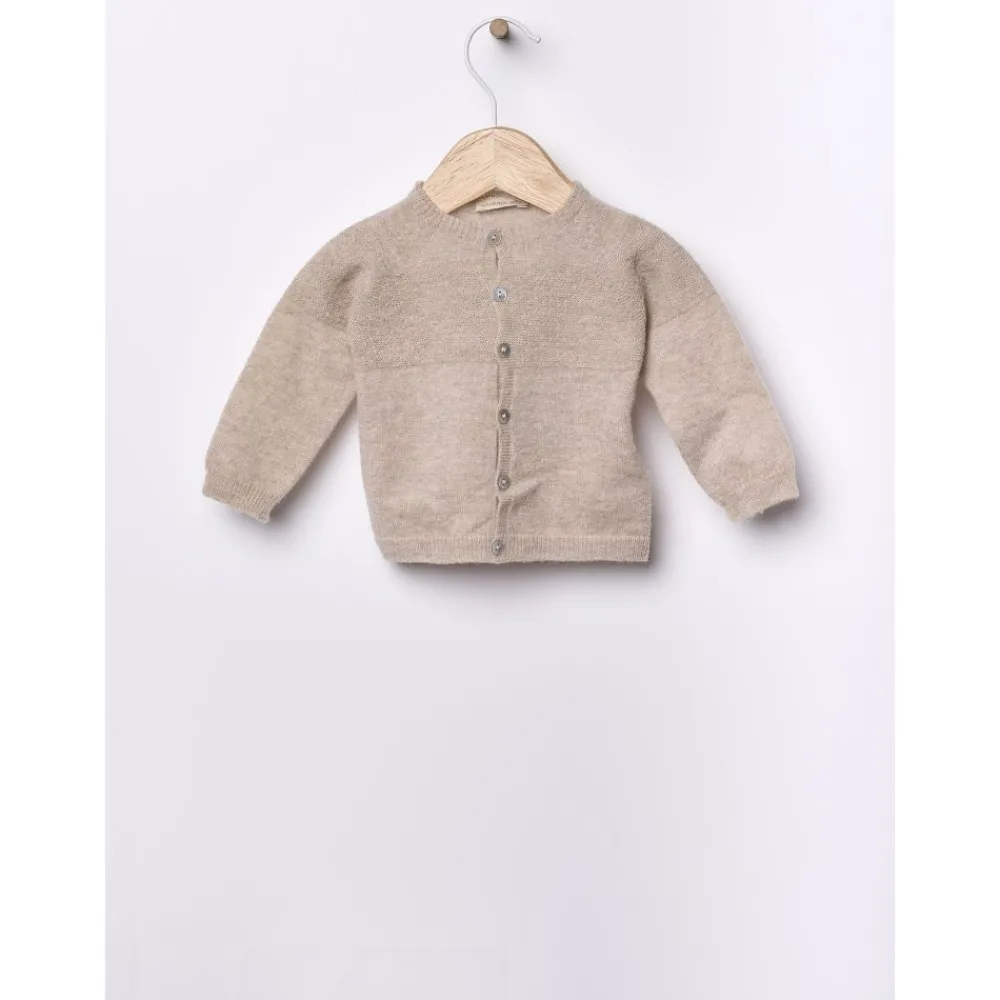 Wedoble Cardigan, Merinoull/Kasjmir, Beige Sale