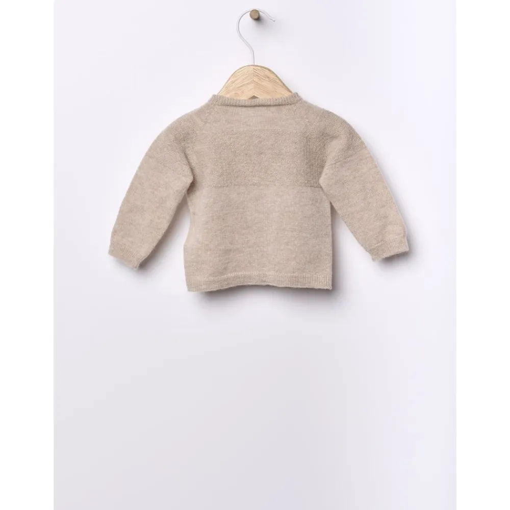Wedoble Cardigan, Merinoull/Kasjmir, Beige Sale
