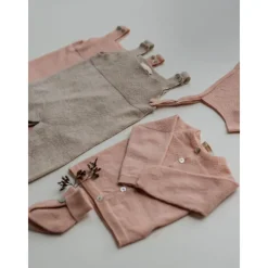 Wedoble Cardigan, Merinoull/Kasjmir, Rosa New