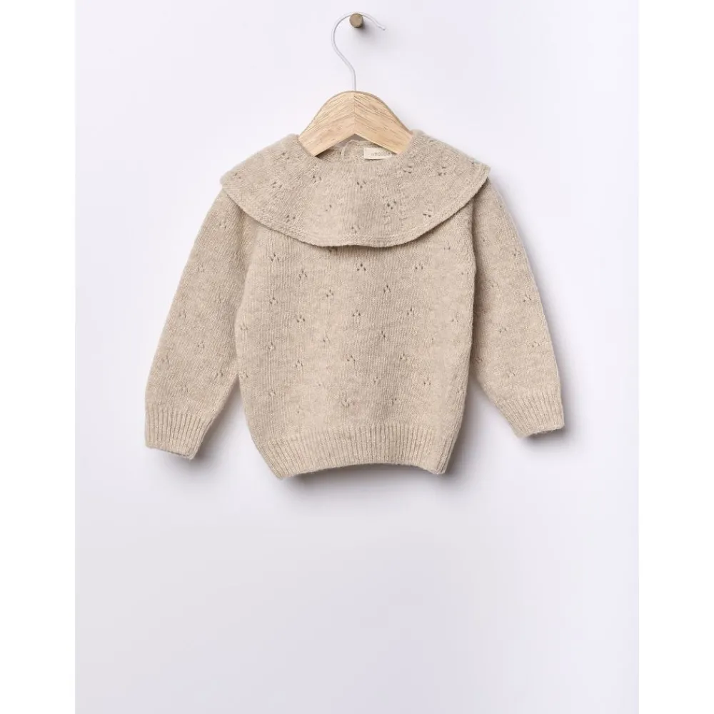 Wedoble Genser, Merinoull, Beige Online