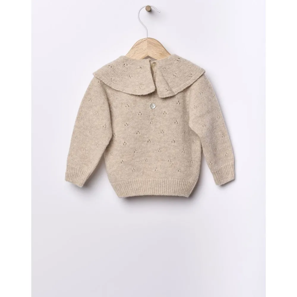 Wedoble Genser, Merinoull, Beige Online