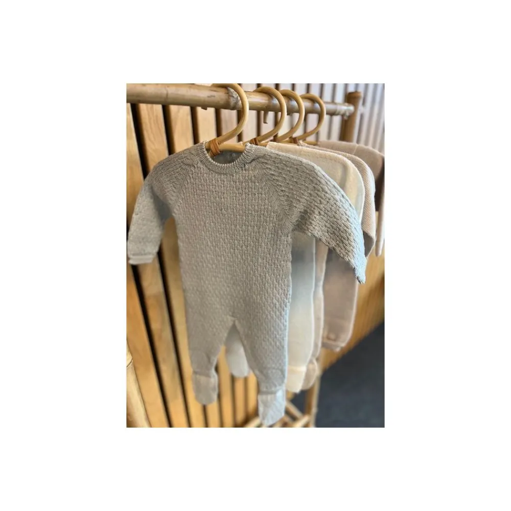 Wedoble Heldress m/fot, Merinoull, Dus Blå New