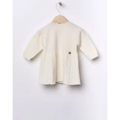 Wedoble Kjole, Merinoull, Hvit Sale