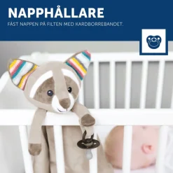 Zazu- Robin Vaskebjørn - Smokketeppe m/musikkboks Clearance