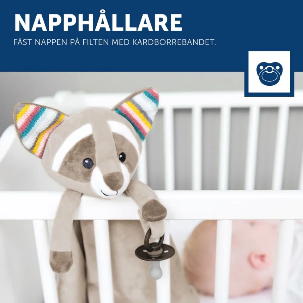 Zazu- Robin Vaskebjørn - Smokketeppe m/musikkboks Clearance